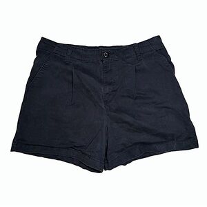 LEE Black Denim High Waisted Mom Shorts - Vintage Y2K